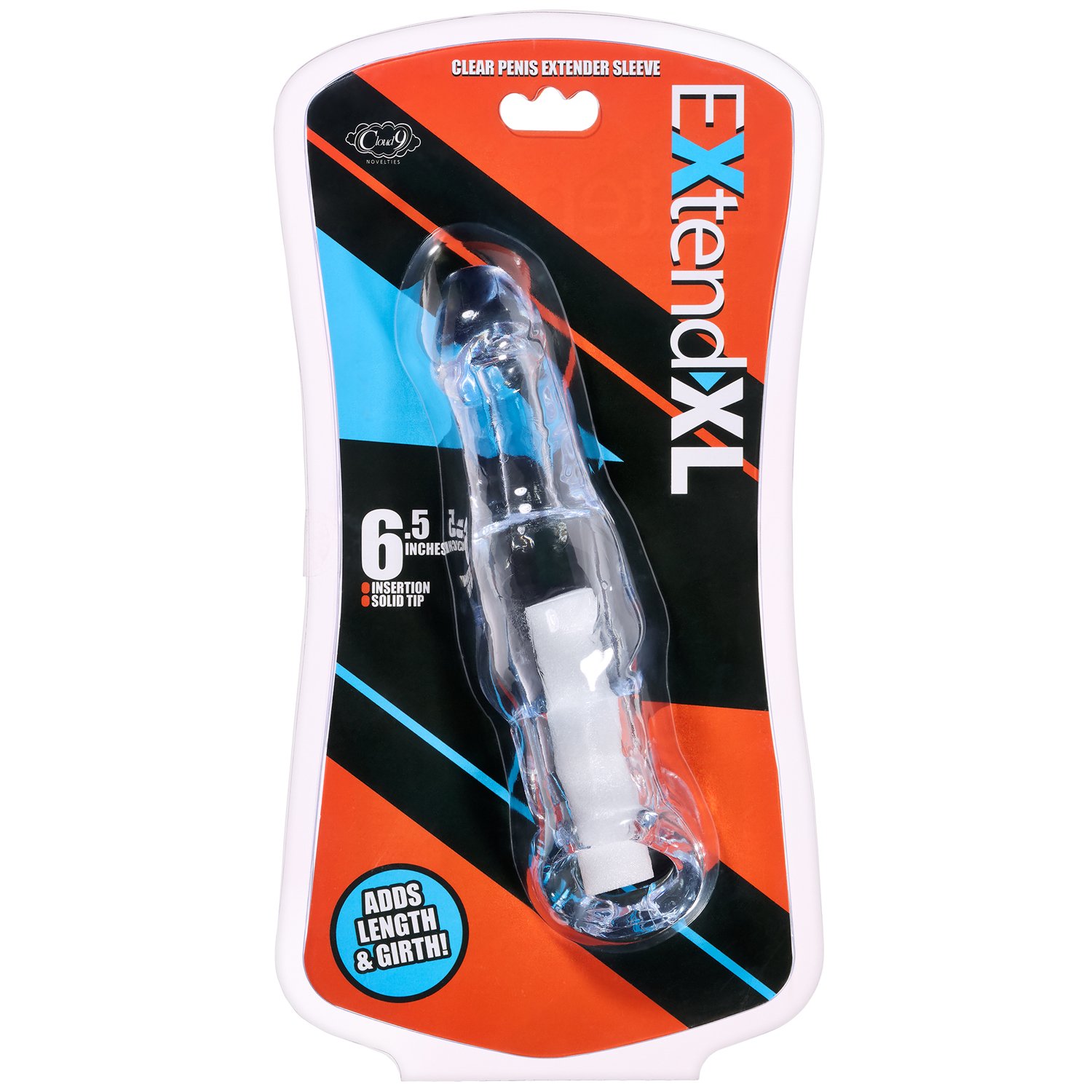 Extend XL Penis Sleeve 6.5" - Clear image 0 Extend XL Penis Sleeve 6.5" - Clear - Image 1
