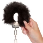 Ultra Fluffy Furry Cuffs - Black - Image 5