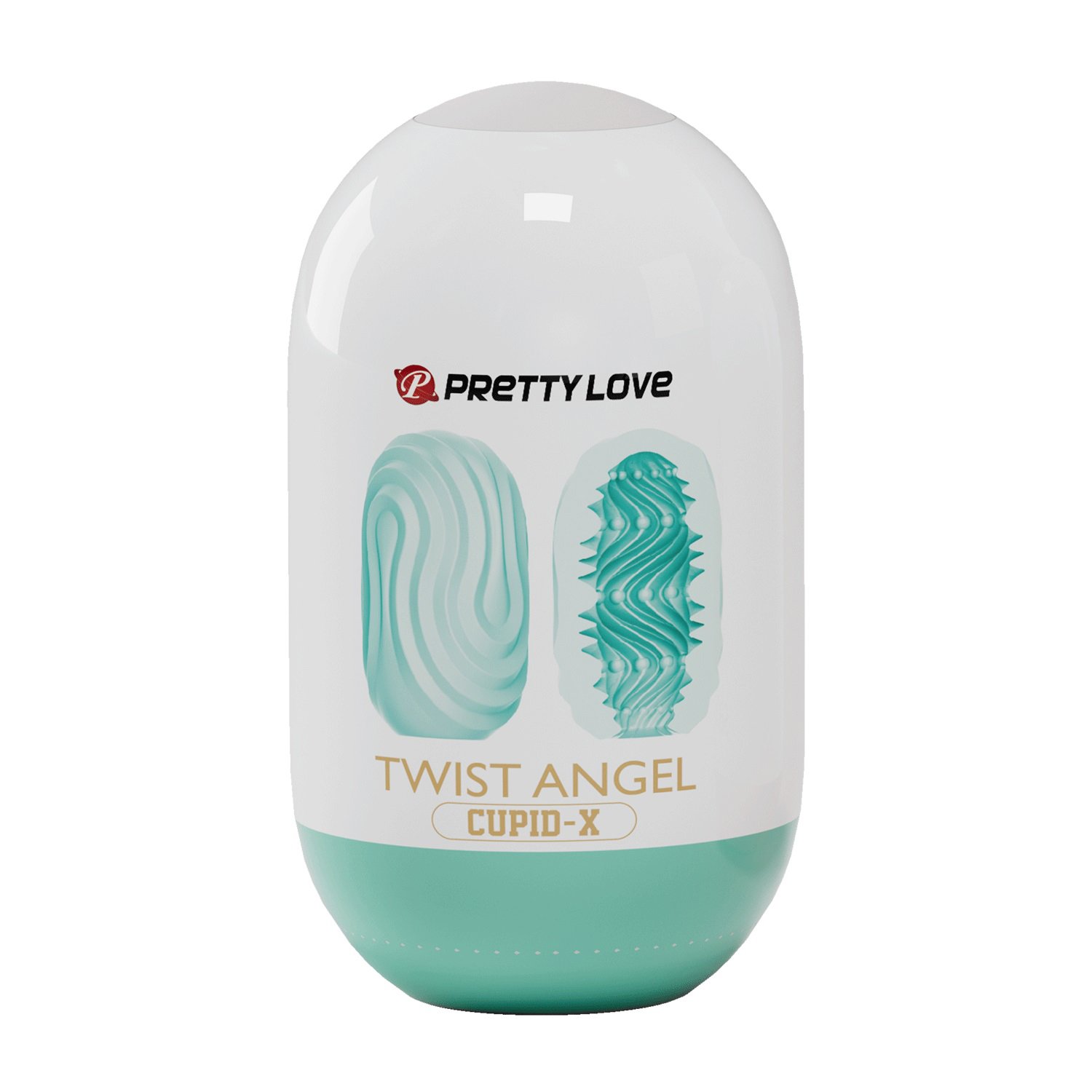 Pretty Love - Twist Angel Cupid-X - Teal image 0 Pretty Love - Twist Angel Cupid-X - Teal - Image 1