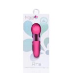 Rina Rechargeable Dual Motor Silicone 15- Function Vibrator - Pink - Image 2