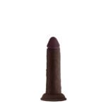 Shaft - Model J 5.5 Inch Liquid Silicone Dong - Mahogany - Image 3