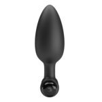 Pretty Love Vibra Butt Plug II - Black - Image 2