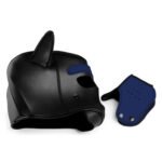 Spike Neoprene Puppy Hood - Blue - Image 6