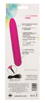 Bliss Liquid Silicone Vibe - Pink - Image 2