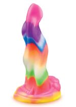 Alien Nation Lick of the Lair Silicone Glow in the Dark Creature Dildo - Multicolor - Image 2