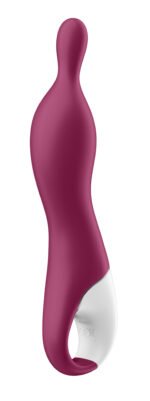 A-Mazing 1 a-Spot Vibrator - Berry - Image 3