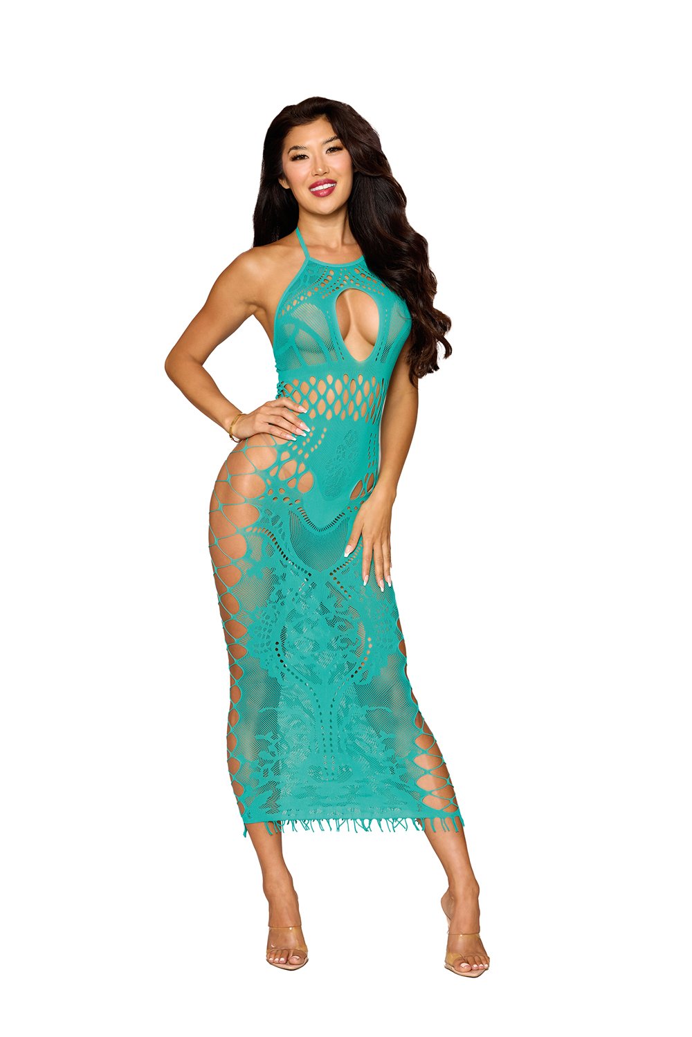 Bodystocking Gown Dmnd - One Size - Agate image 0 Bodystocking Gown Dmnd - One Size - Agate - Image 1
