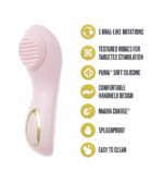 Delice Dahlia Stimulating Personal Massager - Pink - Image 5
