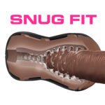 Coverboy - the Dj - Self Lubricating Stroker -  Brown - Image 4