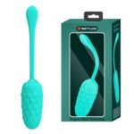 Marina Rechargeable Vibrating Egg - Turquoise - Image 2