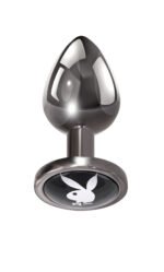 Playboy Pleasure - Tux - Small - Butt Plug - Hematite - Image 2