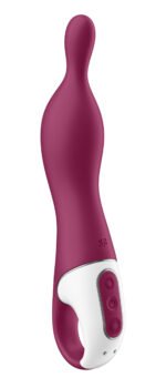A-Mazing 1 a-Spot Vibrator - Berry - Image 7
