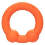 Alpha Liquid Silicone Dual Ball Ring - Orange Orange - Image 5