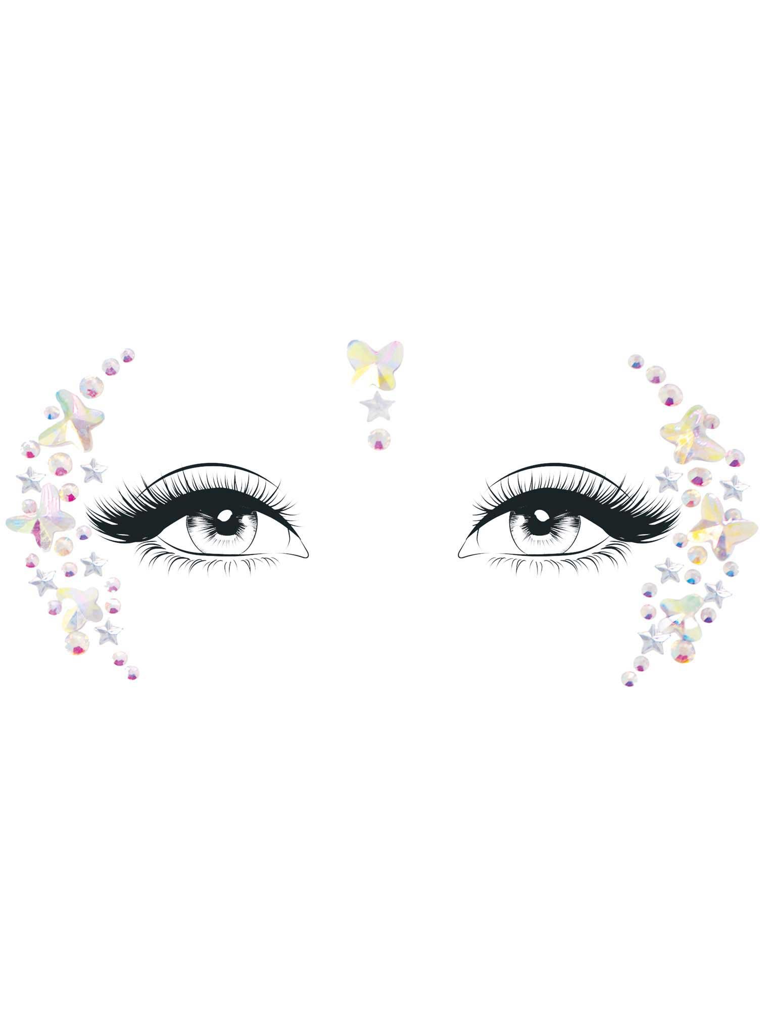 Elera Adhesive Face Jewels image 0 Elera Adhesive Face Jewels - Image 1