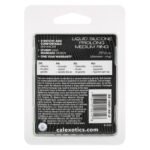 Alpha Liquid Silicone Prolong Medium Ring - Black - Image 5