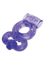 Bodywand Rechargeable Duo Ring - Purple - Image 2