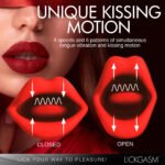 Lickgasm Kiss and Tell Mini Kissing and Vibrating Clitoral Stimulator - Red - Image 6