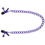 Merci - Chained Up - Nipple Clamps - Violet/black - Image 3