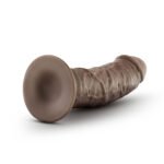 Dr. Skin Plus - 8 Inch Thick Posable Dildo - Chocolate - Image 3