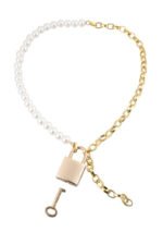 Pearl Day Collar - White/gold - Image 2