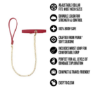 Temptasia Ardor - Collar and Leash - Red - Image 4