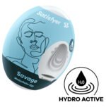 Satisfyer Masturbator Egg - Savage - Blue - Image 3