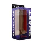Shaft - Model a 9.5 Inch Liquid Silicone Dong With Balls - Oak - Image 2
