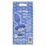 Cheeky Gems - Medium Rechargeable Vibrating Probe  - Blue - Image 4