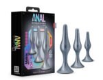 Anal Adventures Matrix - Genesis Plug Kit -  Stellar Silver - Image 4
