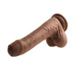 Peek a Boo Vibrating Dildo - Dark - Image 4