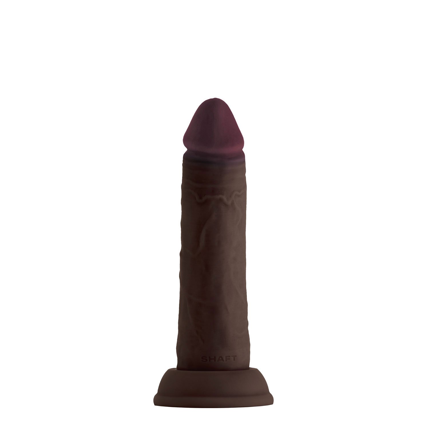 Shaft - Model J 6.5 Inch Liquid Silicone Dong - Mahogany image 0 Shaft - Model J 6.5 Inch Liquid Silicone Dong - Mahogany - Image 1