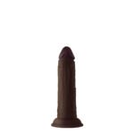 Shaft - Model J 5.5 Inch Liquid Silicone Dong - Mahogany - Image 4