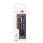 Lola 10 Function Vibrating Twisty Bullet - Black - Image 2