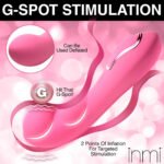 Extreme-G Inflating G-Spot Silicone Vibrator - Pink - Image 6