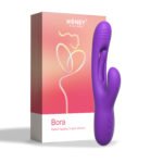 Bora - Rabbit Tapping G-Spot Vibrator - Purple - Image 5