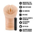 Enlust Georgia Male Masturbator With Bullet Vibrator - Beige - Image 6
