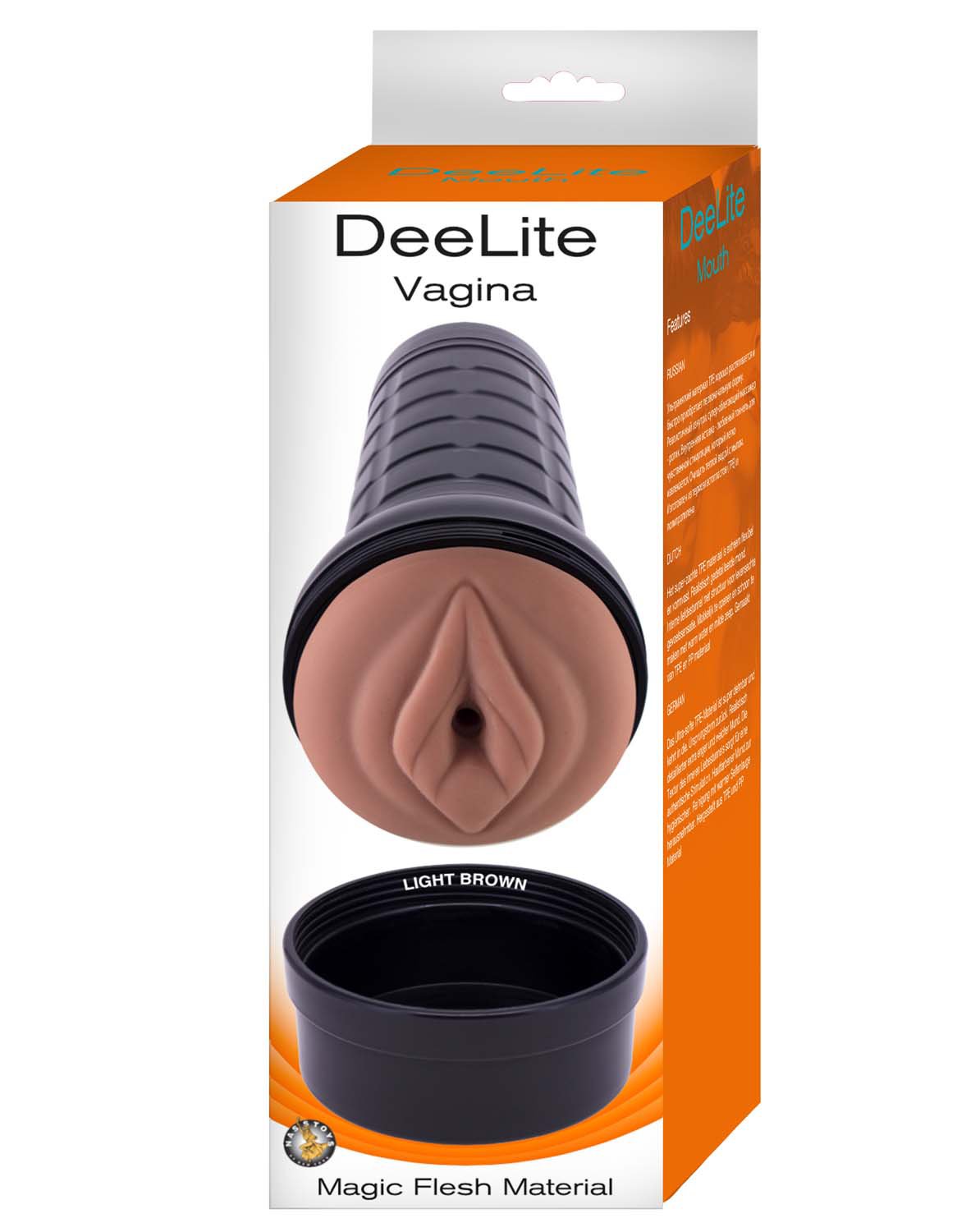 Deelite Vagina - Light Brown image 0 Deelite Vagina - Light Brown - Image 1