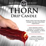 Thorn Drip Candle - Red - Image 6