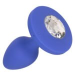 Cheeky Gems - Medium Rechargeable Vibrating Probe  - Blue - Image 12