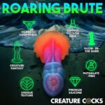 Aqua-Cock Glow-in-the-Dark Silicone Dildo - Image 7