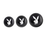 Playboy Pleasure - Pleasure 3 Ways - Butt Plug - Hematite - Image 2