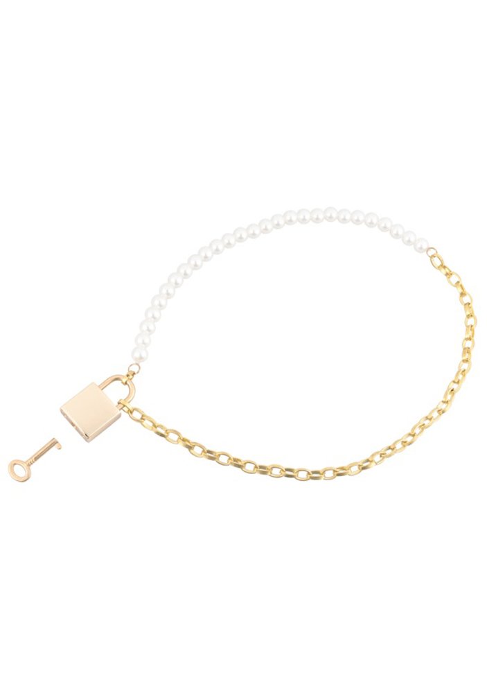 Pearl Day Collar - White/gold image 0 Pearl Day Collar - White/gold - Image 1
