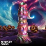 Larva Silicone Ovipositor Dildo With Eggs - Multicolor - Image 3