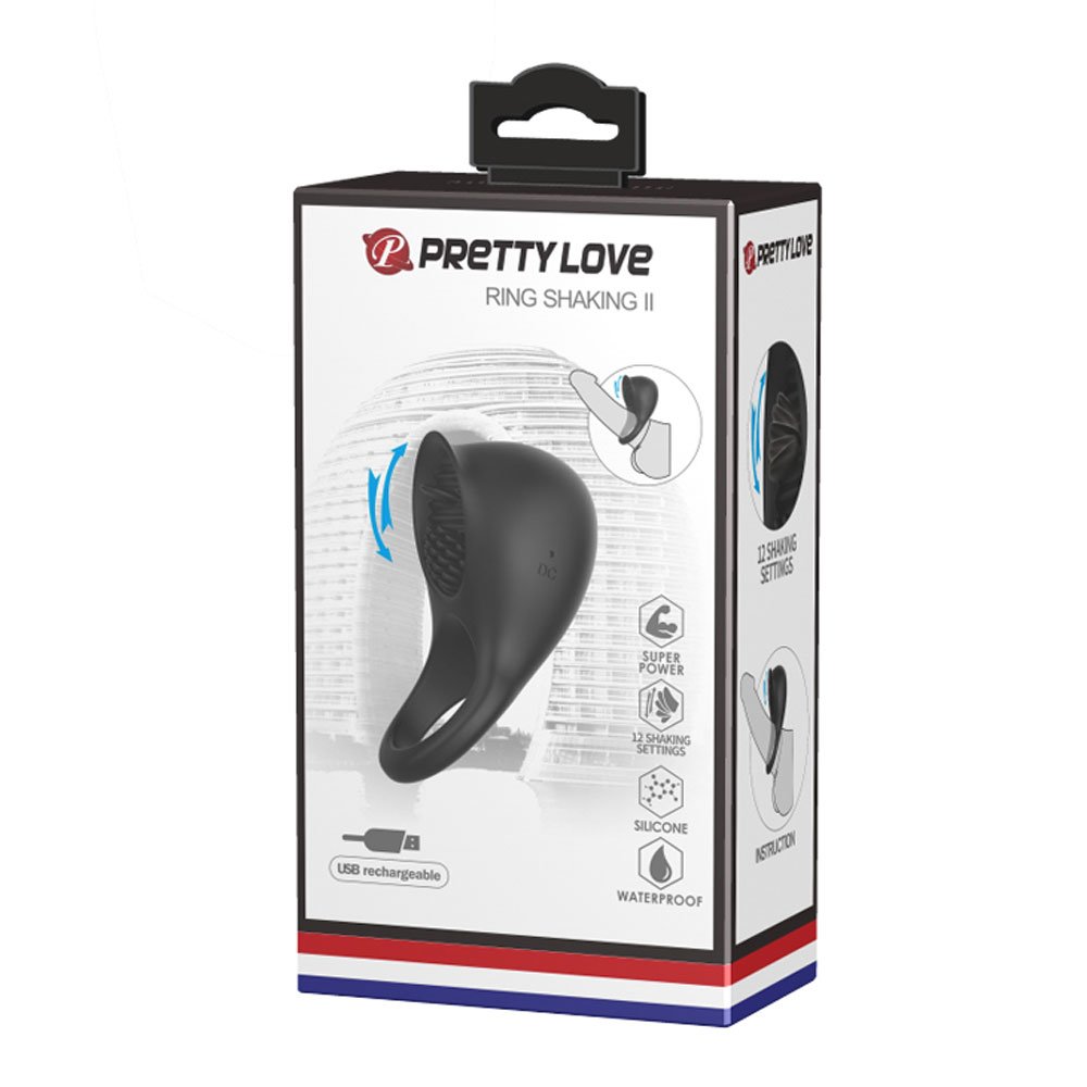 Pretty Love Ring Shaking II - Black image 0 Pretty Love Ring Shaking II - Black - Image 1