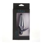 Cody Silicone Vibrating Anal Plug - Black - Image 2