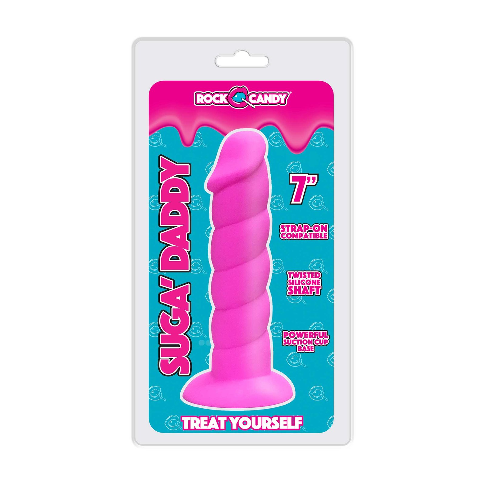 Suga-Daddy 7 Inch Dong - Pink image 0 Suga-Daddy 7 Inch Dong - Pink - Image 1