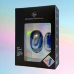 Dual Passion Remote Control Vibrating Couples Ring - Blue
