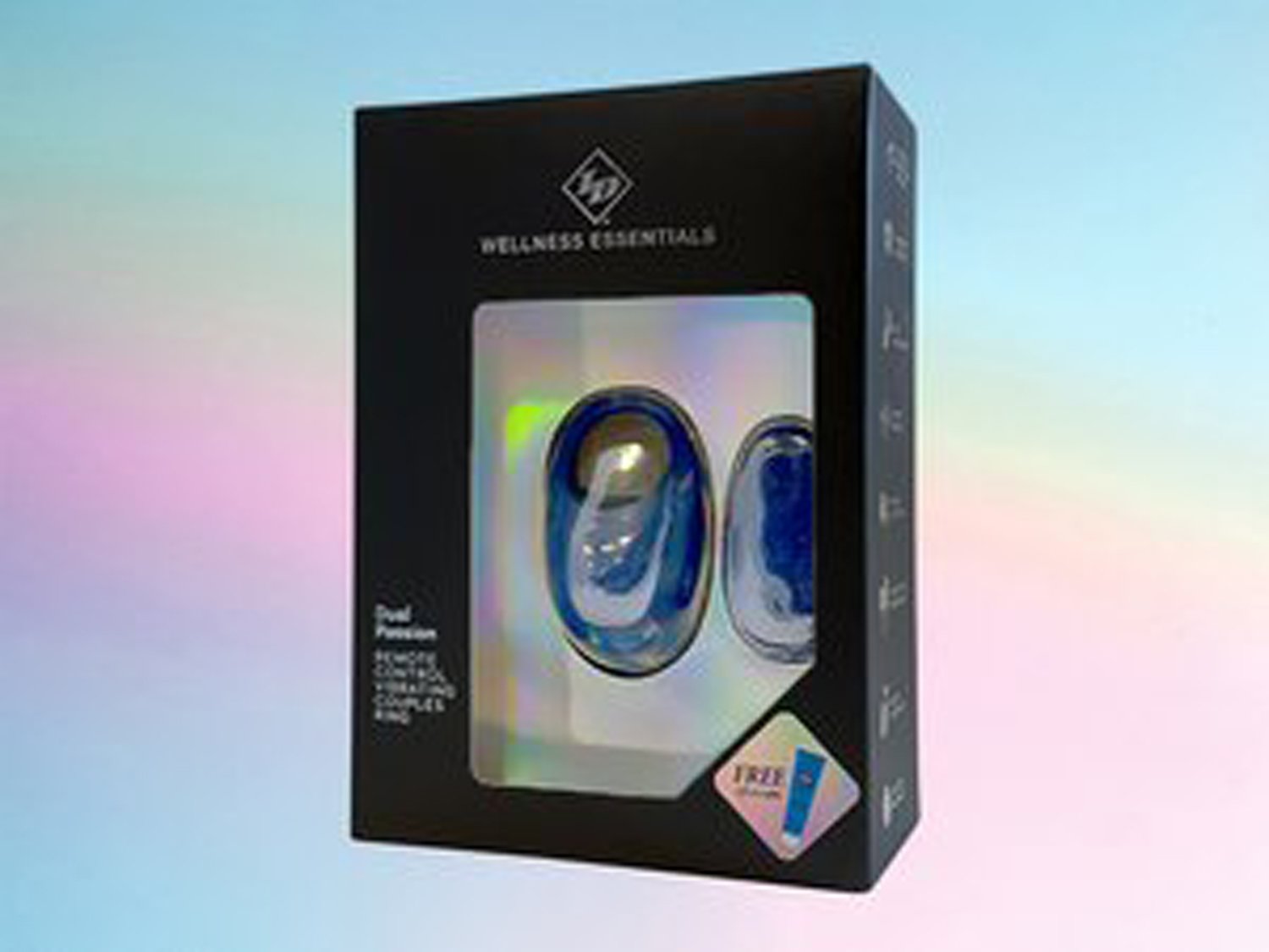 Dual Passion Remote Control Vibrating Couples Ring - Blue image 0 Dual Passion Remote Control Vibrating Couples Ring - Blue - Image 1
