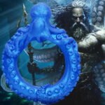 Poseidon's Octo-Ring Silicone Cock Ring - Blue - Image 7