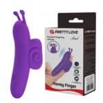 Snail Honey Finger Vibrator - Purple - Image 2